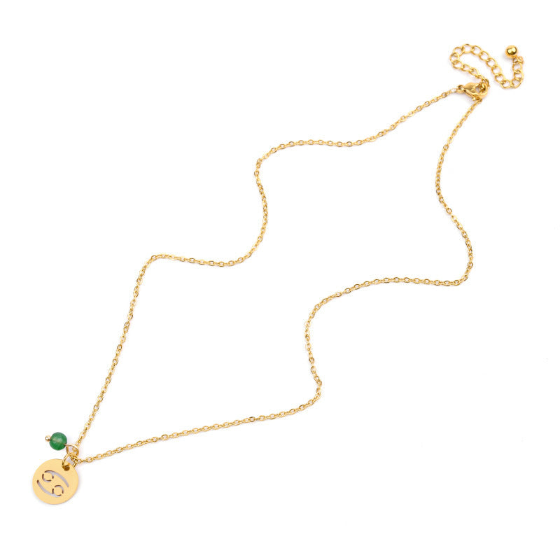 Stainless steel Zodiac Necklace