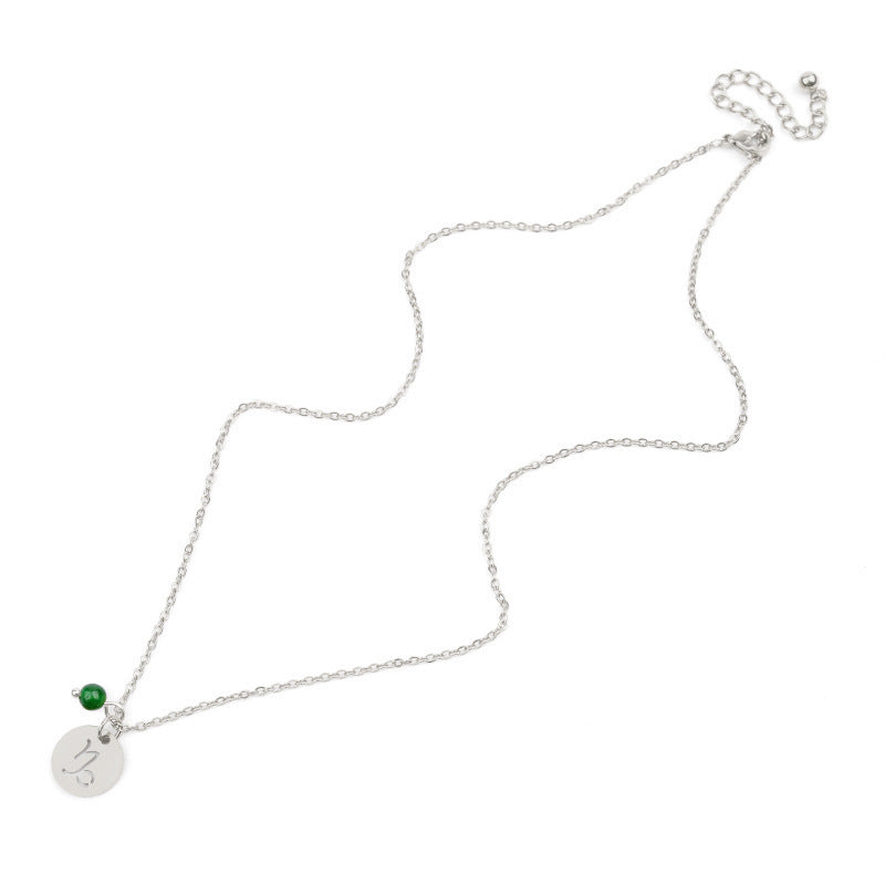 Stainless steel Zodiac Necklace