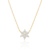 Fantasy Snowflake Sterling Silver Necklace