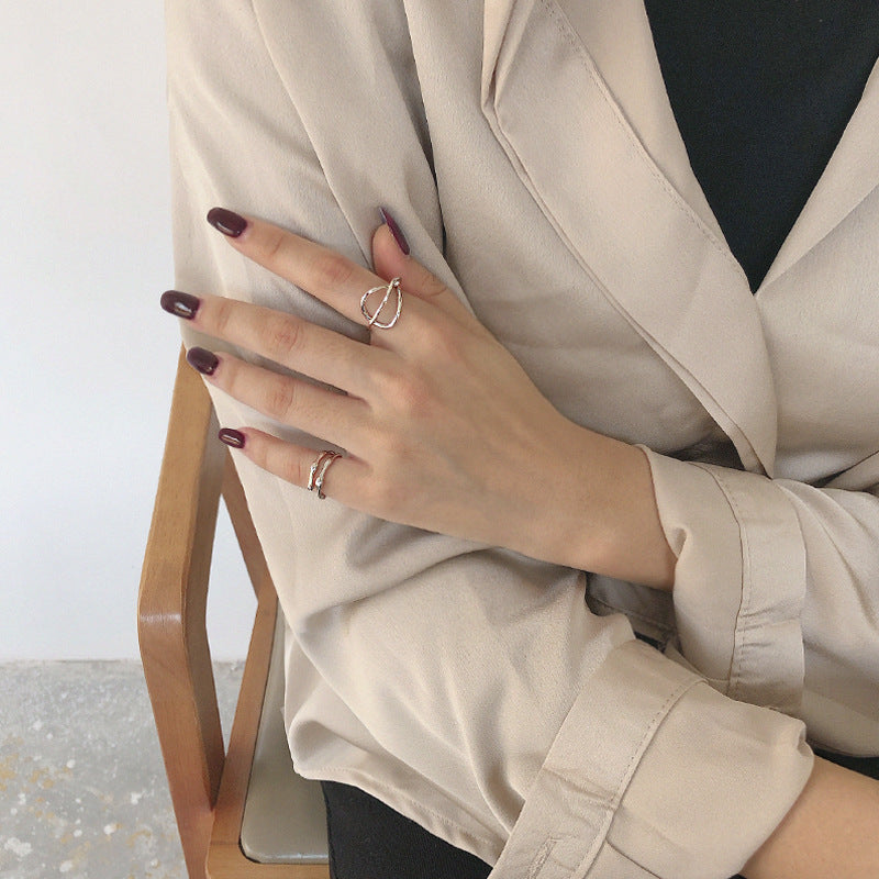 Ladies Fashion Sterling Silver Ring