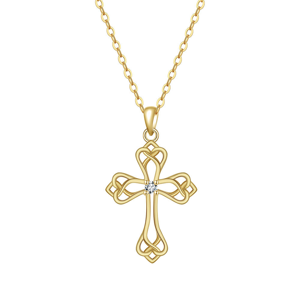 Sterling Silver Cross Necklace