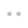 Sterling Silver Small Flower Earrings