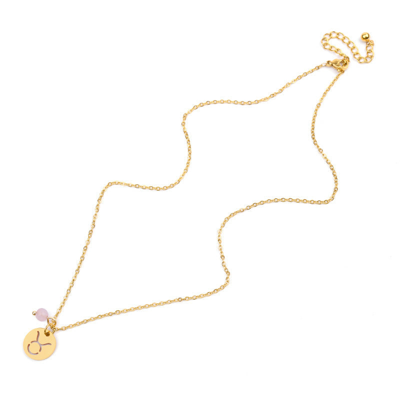 Stainless steel Zodiac Necklace