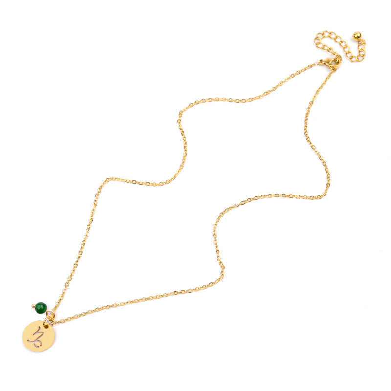 Stainless steel Zodiac Necklace
