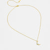 S925 Sterling Silver Moon Necklace
