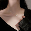 Women's Fashion Sterling Silver Clover Necklace