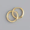 Sterling Silver Ear Buckle Earrings