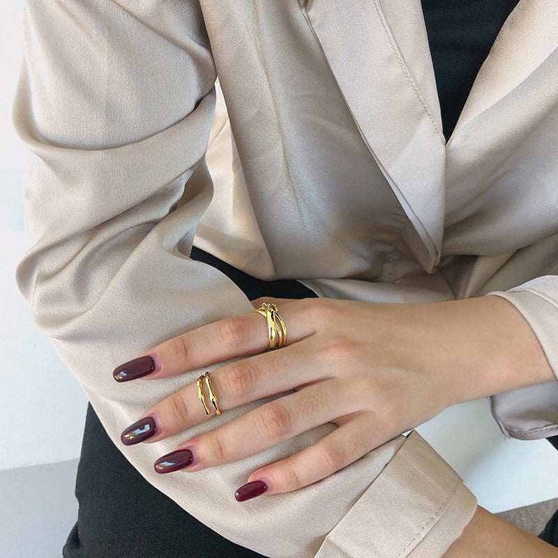 Ladies Fashion Sterling Silver Ring