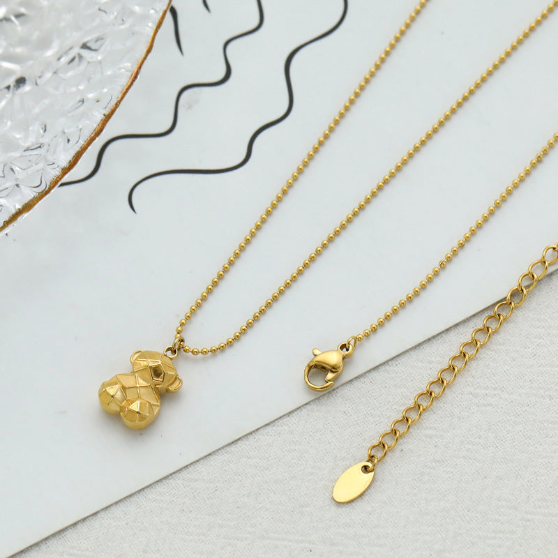 Lovely Magic Bear Pendant Necklace