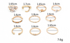 Fashion 10 Pieces Ring