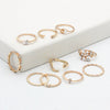 Fashion 10 Pieces Ring